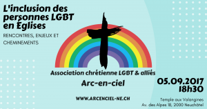 Conférence L'inclusion des personnes LGBT en Églises
