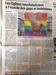 Les Eglises neuchâteloises à l'écoute des gays et lesbiennes